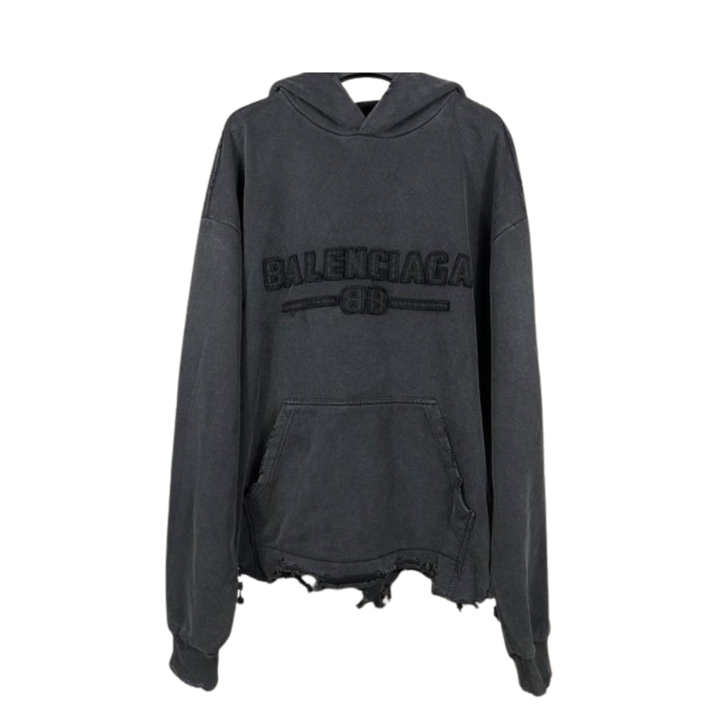 Balenciaga - Black Grey Destroyed