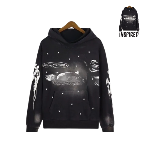 HELL 1ST4R TRACK SUIT washed-out