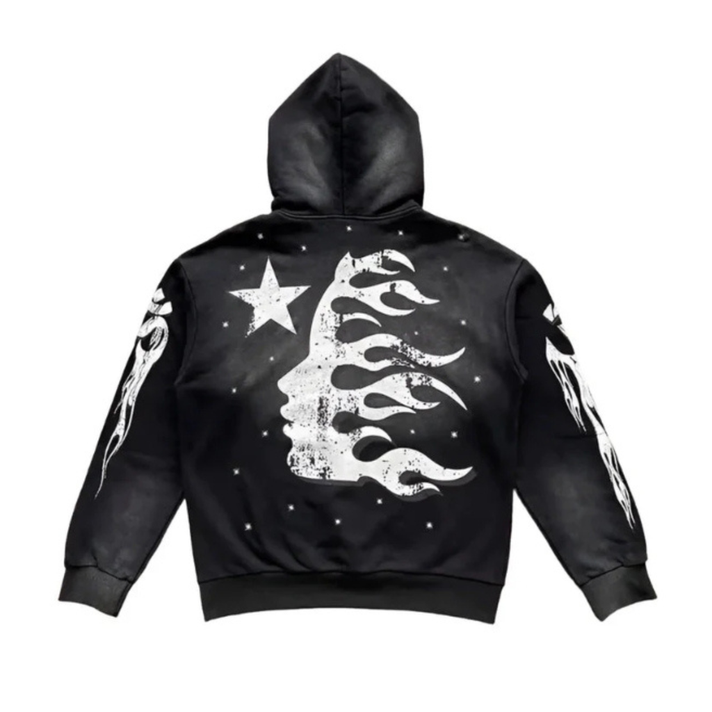 Hellstar Flare Black Flame Broek